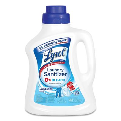 Lysol 95872EA Laundry Sanitizer, Liquid, Crisp Linen, 90 oz