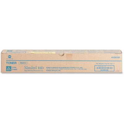 Minolta TN321C Toner Cartridge, f/224/284, 25, 000 Page Yield, Cyan