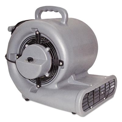 Mercury Floor Machines Air Mover, 3-Speed, 1/2hp, 1150rpm, 1500cfm