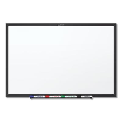 Quartet® S537B Classic Series Total Erase Dry Erase Board, 72 x 48, White Surface, Black Frame QRTS537B