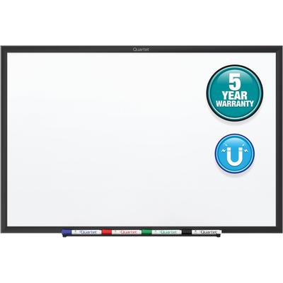 Quartet® SM535B Classic Series Nano-Clean Dry Erase Board, 60 x 36, Black Aluminum Frame