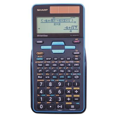 Sharp ELW535TGBBL EL-W535TGBBL Scientific Calculator, 16-Digit LCD