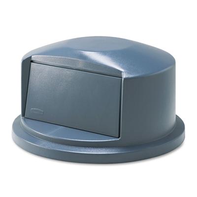 Rubbermaid FG263788GRAY BRUTE Dome Top Swing Door Lid for 32 gal Waste Containers, 22.75