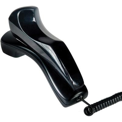 Softalk 00801M Microban Telephone Shoulder Rest, Black