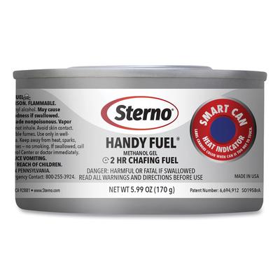 Sterno 20660 Handy Fuel Methanol Gel Chafing Fuel, 6.7 oz, Two-Hour Burn, 72/Carton - Case of 72