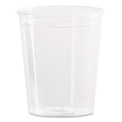 WNA Comet P20 Comet Plastic Portion/Shot Glass, 2 oz., Clear, 50/Pack - Case of 2500