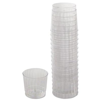 WNA Comet RSCCR91516 Classicware Tumblers, 9 oz, Plastic, Clear, Rocks Glass, 16/Bag, 15 Bag/Carton - Case of 240