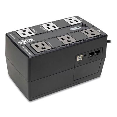 Tripp Lite ECO350UPS ECO Series Energy-Saving Standby UPS, USB, 6 Outlets, 350 VA, 420 J