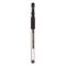 Universal Office Products 39513 Comfort Grip Gel Pen, Stick, Medium 0.7 mm, Black Ink, Clear Barrel, 60/Pack - Pack of 60