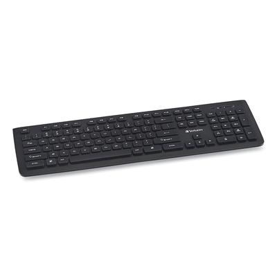 Verbatim 99793 Wireless Slim Keyboard, 103 Keys, Black