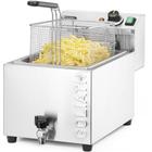 La friggitrice più potente, friggitrice con rubinetto Hendi goliath 400V 10,2kW 10L