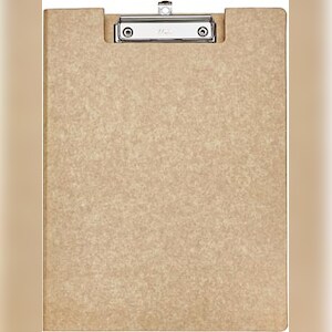 Schreibmappe Maulbalance A4 Karton braun Image