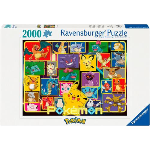 Puzzle RAVENSBURGER ""Leuchtende Pokémon"" Puzzles bunt Kinder Made in Germany, FSC - schützt Wald weltweit