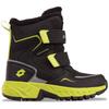 Klettboot LOTTO, Gr. 28, gelb (schwarz, lime), Synthetik, mehrfarbig, sportlich, Schuhe, - wasserdicht, windabweisend & atmungsaktiv