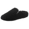 Pantoffel VERBENAS, Damen, Gr. 40, schwarz, Textil, klassisch, Schuhe Pantoffeln Plüsch Hausschuh Hausschuh, Hausschuh, Homeslipper, Clog in kuscheliger Optik