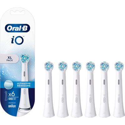 Aufsteckbürste ORAL-B "iO" Zahnbürstenköpfe Gr. 6 St., weiß