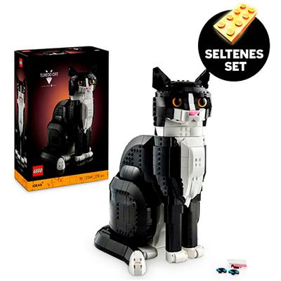 Konstruktionsspielsteine LEGO "Schwarz-weiße Katze (21349), Ideas" Spielbausteine bunt Kinder Seltenes Set; Made in Europe Bestseller