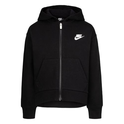 Kapuzensweatjacke NIKE SPORTSWEAR Gr. 116 (6), schwarz Kinder Sweatjacken