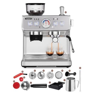 Espresso Machine 20 Bar With Grinder & Steam Wand - All in One Espresso Maker & Espresso Machine with Grinder for Home