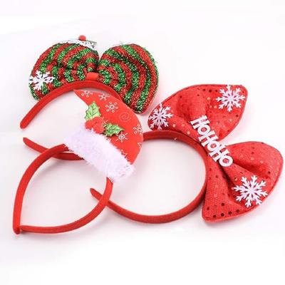 12 PCS Holiday Headbands,Cute Christmas head hat toppers - 9.65 x 8.43 x 3.66 inches