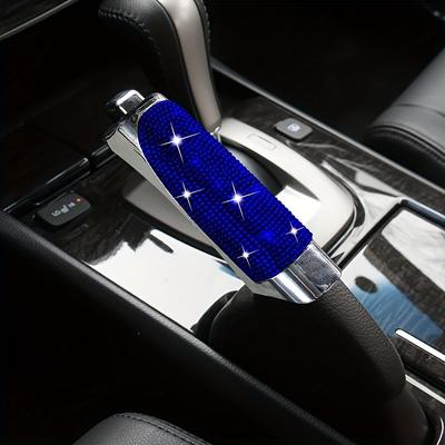 TEMU 1pc Car Cover, Bling Crystal Rhinestone Side Brake Protective Cover, Car Accessories Image