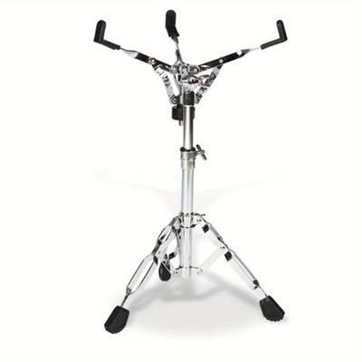 TEMU Adjustable Alloy Drum Stand, Silvery Grey, Double-braced Design, Fits 12 Inch Drum & Drum Pad, Ideal For Sitting & Standing , Concert Drum Stand For