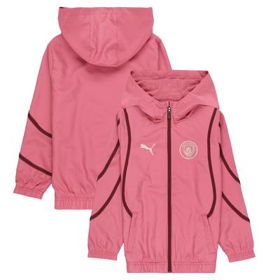 Manchester City PUMA Pre Match Jacke - Rosa - Kinder Image