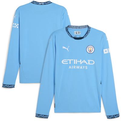 Manchester City Puma Heim 2024-25 - Langarm - Kinder Image