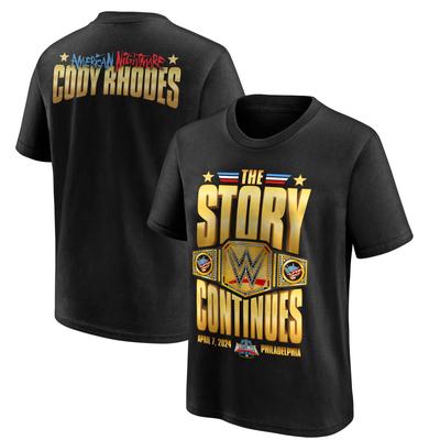 Cody Rhodes T-Shirt - Schwarz - Jugendliche Image