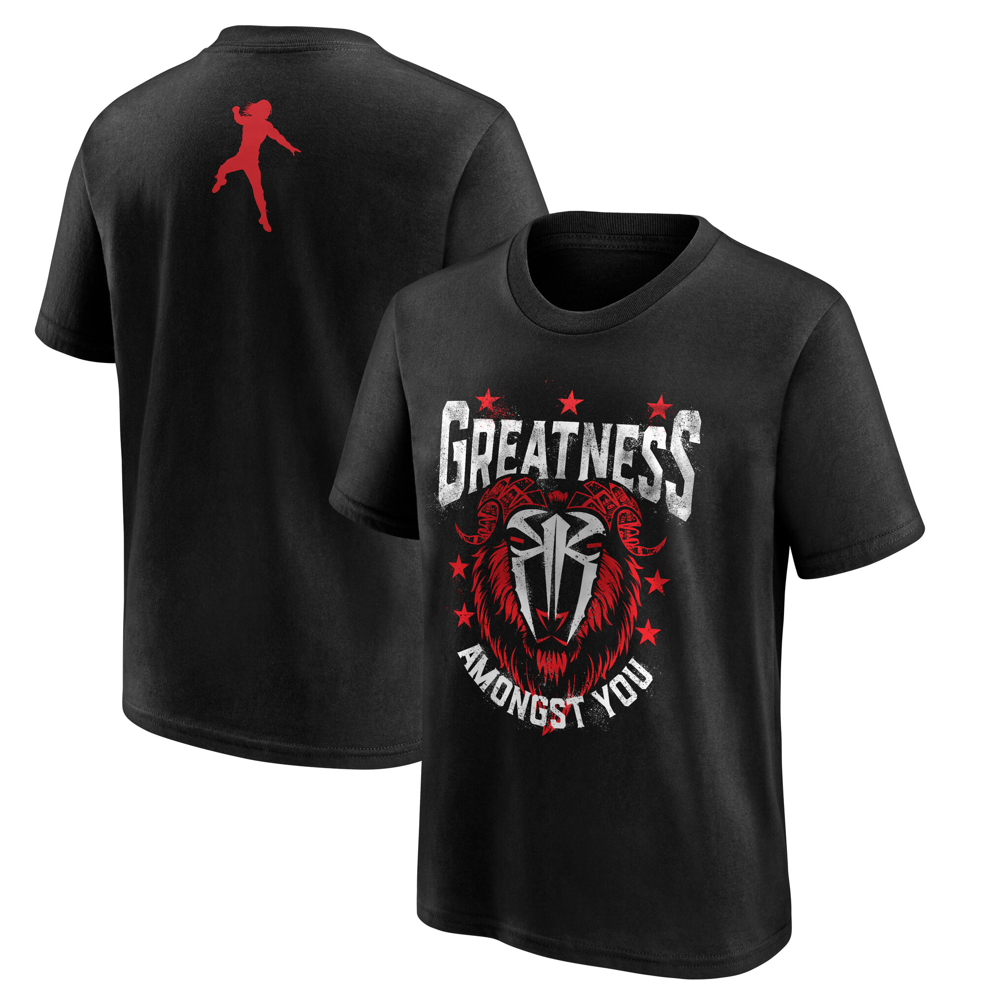 Roman Reigns T-Shirt - Schwarz - Jugendliche Image