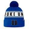 Duke Blue Devils Cuffed Pom Knit