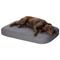 Orvis RecoveryZone ToughChew Lounger Dog Bed - Grey Medium