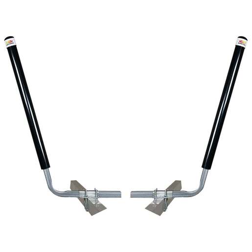 C.E. Smith Angled PVC Post Guide-Ons - Black