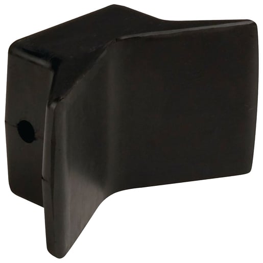 C.E. Smith Black Natural Rubber Bow Y Stop - Black