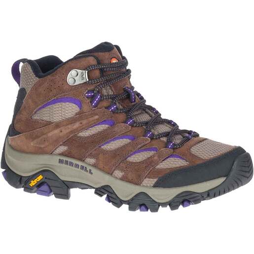 Merrell Women's Moab 3 Mid Hiking Boots - Bracken/Purple 9
