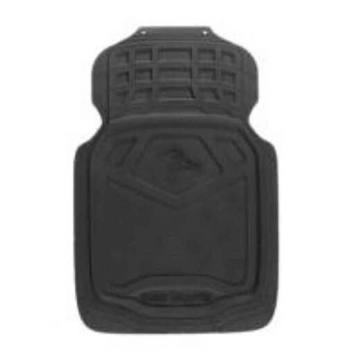 Ducks Unlimited Solo Duckhead 2 Piece Front Floor Mat Set - Black