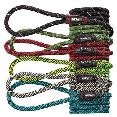 Kuma 3-In-1 Polyester Dog Leash - Black/Grey