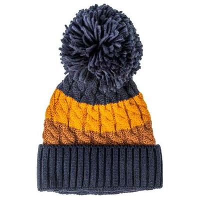 Rustic Ridge Boys Pom Beanie - Navy L/XL