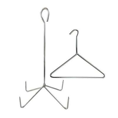 King Kooker Turkey Rack and Lifting Hook Kit - Silver