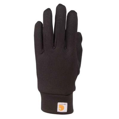 Carhartt Men's Stretch Fleece Liner Work Gloves - Black M