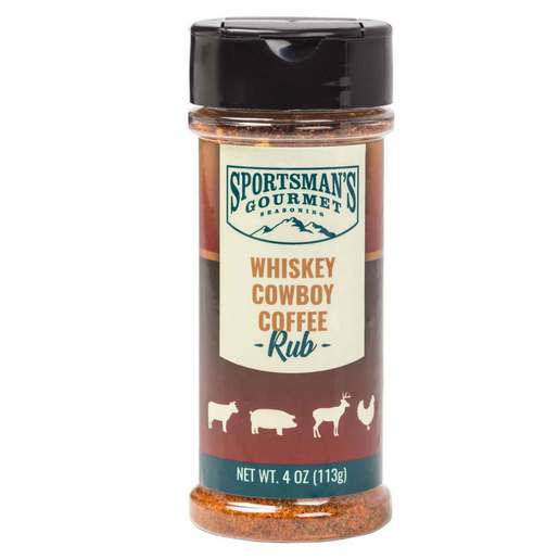 Sportsman's Gourmet Whiskey Cowboy Coffee Rub - 4oz