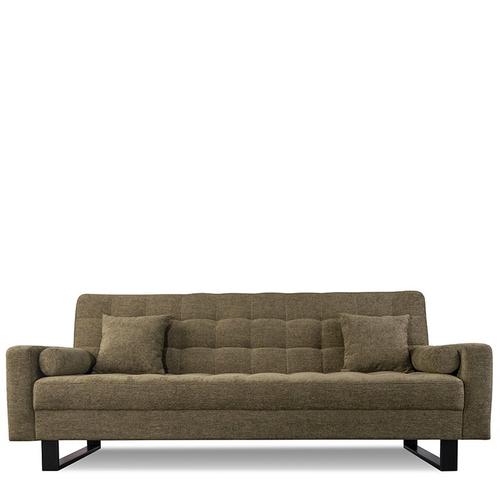 Schlafsofa MIDNIGHT - Schlafsofa, Stoff in Olivgrün, L220