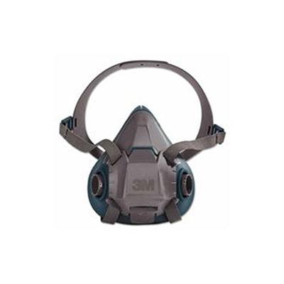 3M Rugged Comfort Half-Facepiece Reusable Respirator, Medium (142-6502)