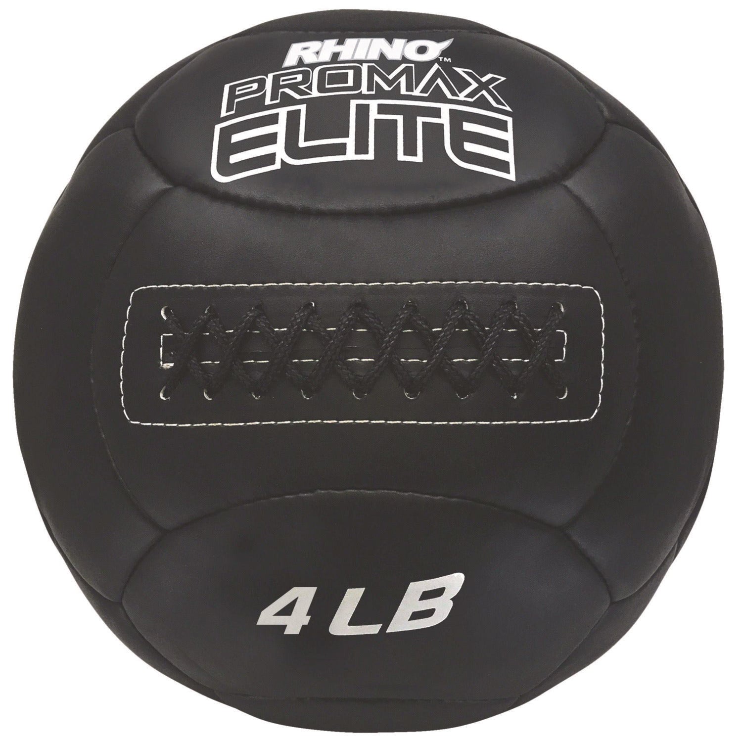 Champion Sports Rhino Promax Elite Medicine Ball, 4 lb, Black (CSIPRX4)