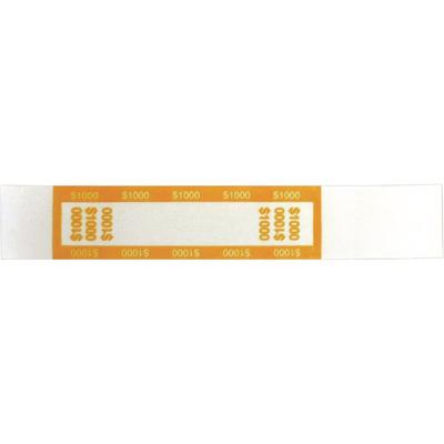 CONTROLTEK Currency Straps, $10 Bill, $1,000, Self-Adhesive, 1,000/Pack (CNK560020)