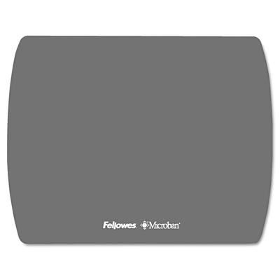 Fellowes Ultra Thin Mouse Pad with Microban Protection, 9 x 7, Graphite (FEL5908201)