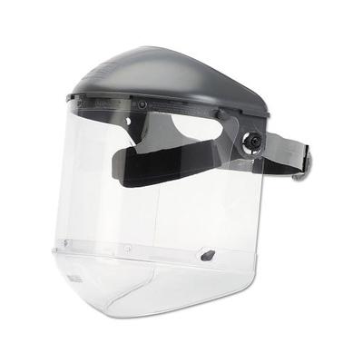 Honeywell Dual Crown Faceshield Systems, 4 in Crown, 3C Ratchet, Clear (280-FM400DCCLC)