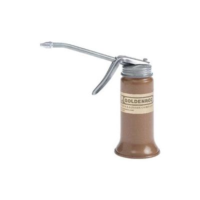 Goldenrod Pistol Pump Oilers, 6 oz, Lever Action, Rigid 5 in Spout (250-600)