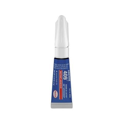 Loctite 409 Super Bonder Instant Adhesive, General Purpose Gel, 3 g, Tube, Clear (442-233744)