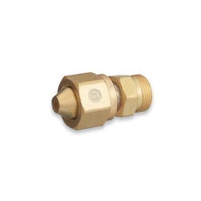 Western Enterprises Brass Cylinder Adaptors, From CGA-300 Commercial Acetylene To CGA-520 